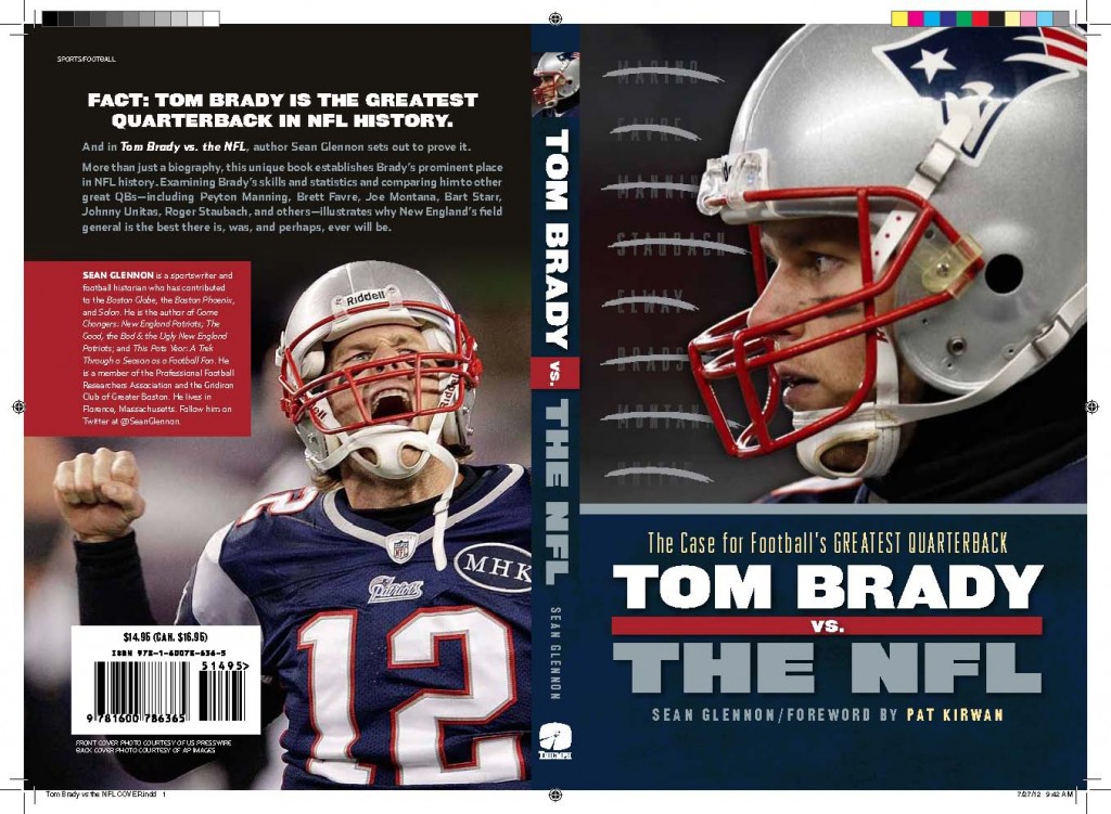 Book jacket for Tom Brady vs. the NFL: The Case for Football's Greatest Quarterback